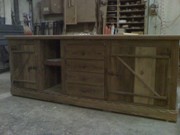 Cucina in legno vecchio, clicca per ingrandire.