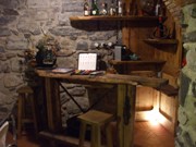 Taverna Hotel Grigna di Mandello del Lario: zona bar, clicca per ingrandire.