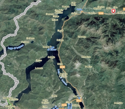 Mappa di dove si trova Morbegno in Lombardia, clicca per ingrandire